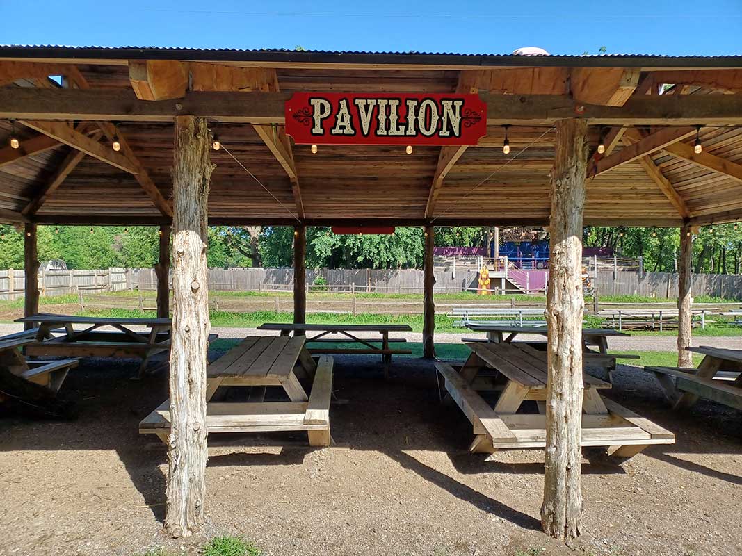 Pavilion Area and Wine Bar